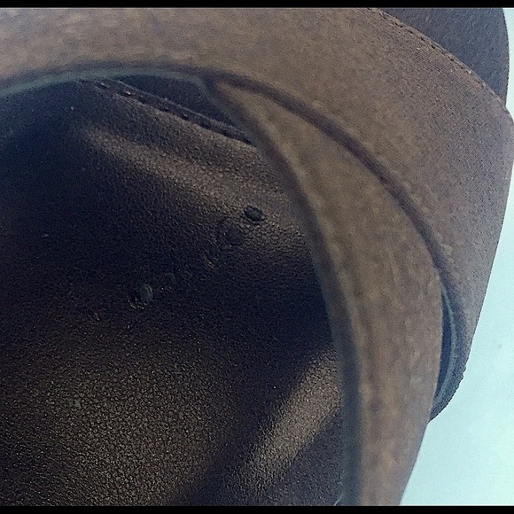 Copper Shimmer Strappy Platform Peep-Toe Heels - Chinese Laundry - Picture 7 of 8